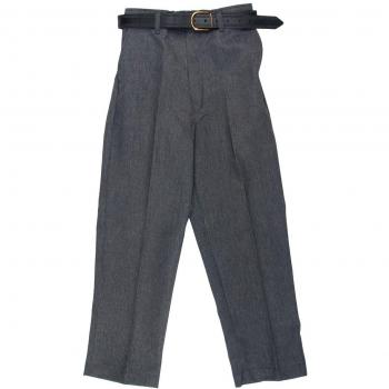 McDonald Boys' School Attire: Double Pack of Grey Trousers with Belt – XXL