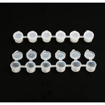 10pcs Plastic Pigment Pots