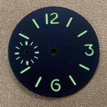 Reloj Dial Verde LED 34,5 mm – Compatible con Calibre 3600