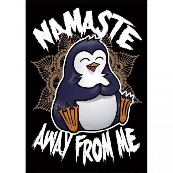 Psycho Penguin’s Namaste: One‑Size Minimalist Poster