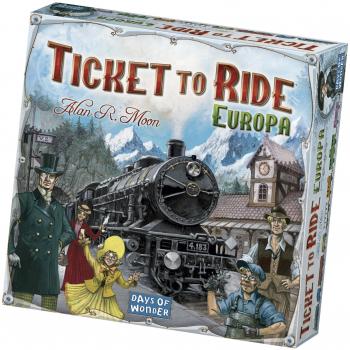 ASMODÉE 8500: Ticket to Ride – Europäische Edition (Engl.)
