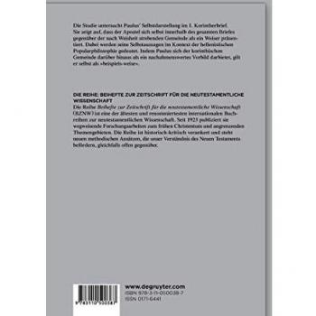Paulus beispiels-weise: Selbstdarstellung und autobiographisches Schreiben im Ersten Korintherbrief