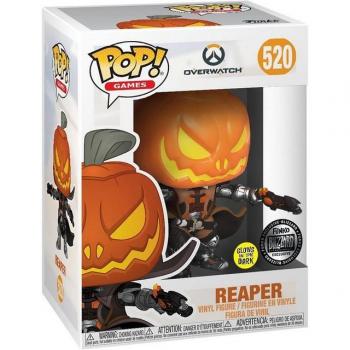 Overwatch Reaper Pop! Figur 520 Exklusiv mit Leuchteffekt