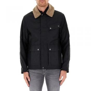 Veste en Cuir Barbour MWX2381 Noir