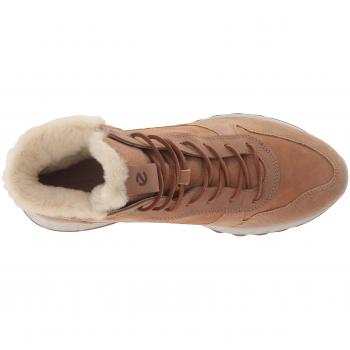 ECCO Damen ST 1 Hohe Sneaker, Braun, 38 EU