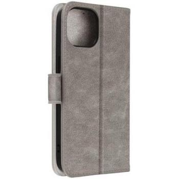 Custodia portacarte Avizar per iPhone 15 – design grigio con supporto