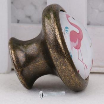 Flamingo Door Knob for Home Decor