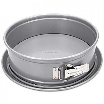 Flat‑Base Springform Pan 11” x 2.75” – Non‑Sticking Surface