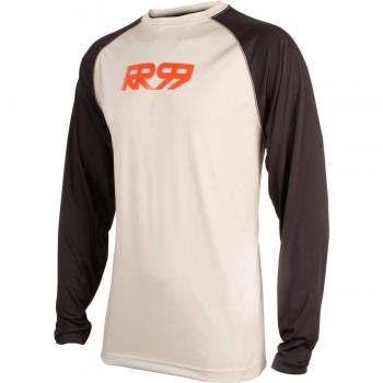 Royal Racing Maillot de Manga Larga para Hombre, Color Gris/Negro