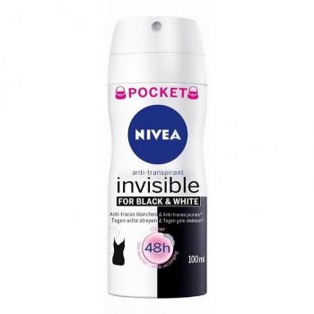Nivea Deodorant Spray für schwarze und weiße Kleidung 100 ml