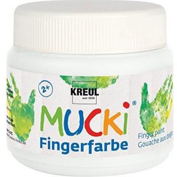 MUCKI Fingerfarbe – 150 ml White