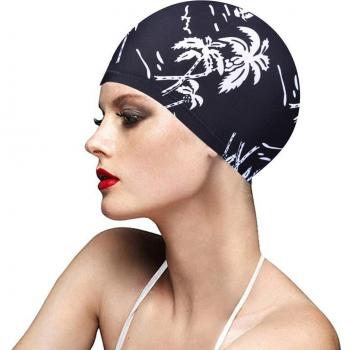 Turbante de Baño con Flores y Elasticidad