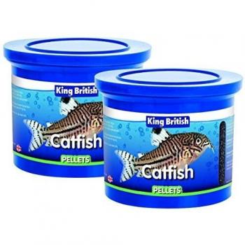 King British Catfish Food Pellets 1200g (Bulk deal of 2)