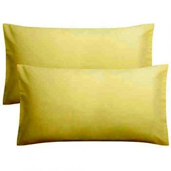 FLXXIE Ivory Microfiber Pillowcases, 50 x 90 cm