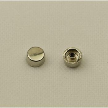 Metal Round Flat Rivets for DIY Leather Bag Decoration