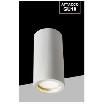 Éclairage Plafond Cylindrique en Plâtre