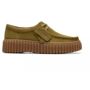 Bottega Casual Clarks Torhill Bee Verde Scamosciata