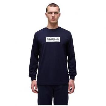 Napapijri S-Box Logo Langarmshirt