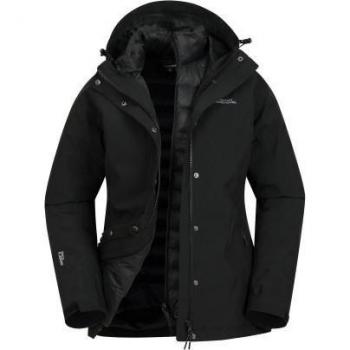 Mountain Warehouse Alaskan Steppjacke für Damen Schwarz EU 42