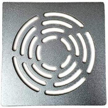 Rejilla de acero inoxidable 100x100 para desagüe TURBOSOL