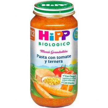 Pasta nutritiva con ternera y tomate +12 meses 250 g