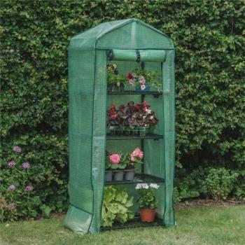 Premium 4-Tier PVC Compact Greenhouse Replacement Cover