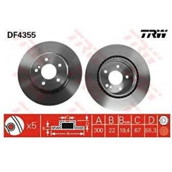 TRW DF4355 Bremsbelag
