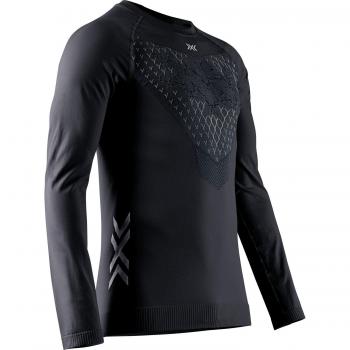 X‑Bionic TWYCE Running Langarm Shirt – Schwarze Version, L