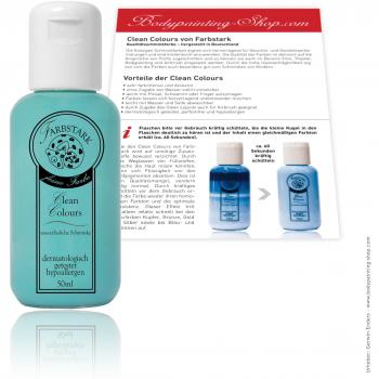 Theaterschminke Clean Colours