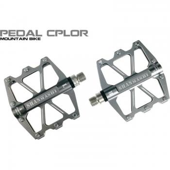 CNC Aluminum Alloy MTB Pedal with 4 Ball Bearings for Cycling