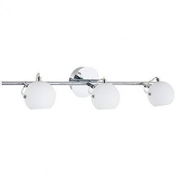 Spot-Light Wandleuchte Ida LED Metall/Glas Chrom/Weiß