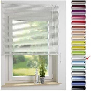 Liedeco Klassische Aluminium-Jalousie 100x160cm
