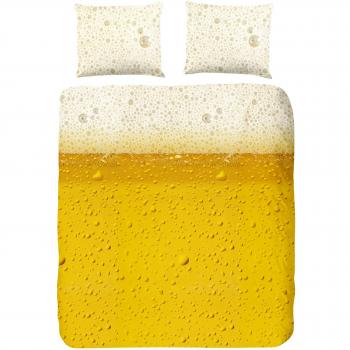 Birra Colore Solare – Copripiumino Matrimoniale in Cotone Giallo