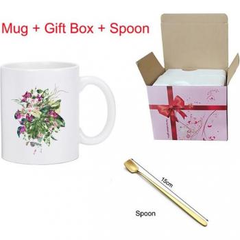 Magic Flower Design Coffee Mug