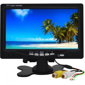 7 Inch Car TV Display with Rearview Camera