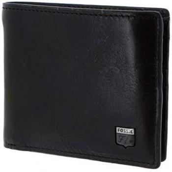 Black Fossil Jesse Passcase Geldbeutel