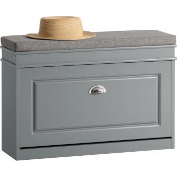 SoBuy Banco Zapatero Organizador para Zapatos con 1 Solapa Gris 61 x 24 x 51 cm FSR82-K-HG