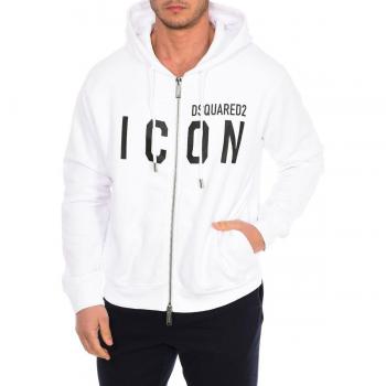 Sudadera con capucha y cremallera de Dsquared2