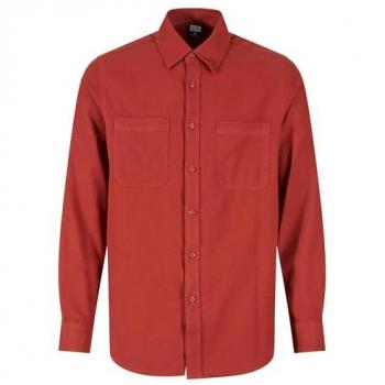 Camicia Flanella Urbana Lunghe Dark Rust 2XL