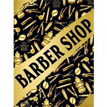 Póster Retro de Metal para Decoración de Barbería