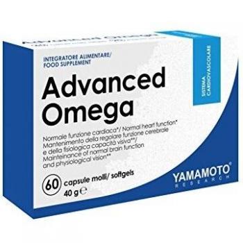 Advanced Omega Suplemento Dietético de Aceite de Pescado Yamamoto Research 60 Cápsulas