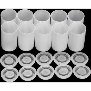 Colección 10× Paleta Artesanal 35 mm + Contenedores de Película y Botella Vacía