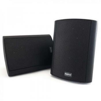 Altavoces autoamplificados Approx appSPK+BK de 2.0 canales y 60W de potencia, con entrada auxiliar de 3.5mm, Bluetooth y RCA en negro