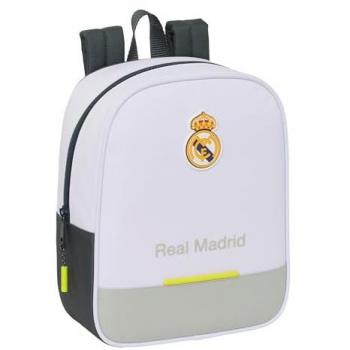 Safta Sac à dos enfant Real Madrid 2025/26 27 cm Blanc 22x10x27 cm