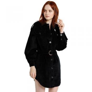 Barbol-Lois Vestido de Pana para Mujer