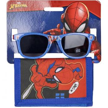Set « Spiderman » : porte‑pièces et lunettes solaires – 3 ans+