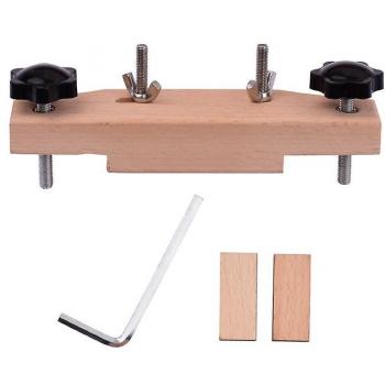 Outil de luthier : clamp de pont guitare + joint en liège