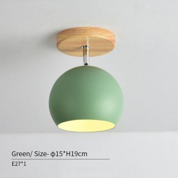 Luz de Techo de Madera Nórdica LED
