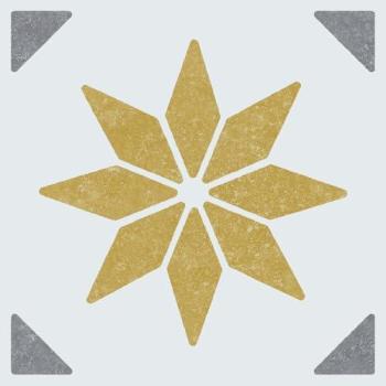 Gold Adhere Wall Tiles – Alia Series, 15cm square (Pack of 6)