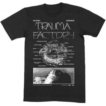 Nothing,Nowhere Men’s Trauma Factor V.2 T-Shirt – Medium (Black)